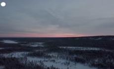 Inizia la notte polare nella Lapponia finlandese