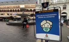 Covid, Padova: da oggi obbligo mascherine all'aperto
