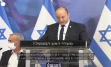 Covid, il premier israeliano: "La nuova variante preoccupa, siamo in allarme"