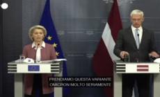 Variante Omicron, von der Leyen: "Corsa contro il tempo"