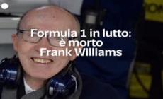 Formula 1 in lutto, e' morto Frank Williams