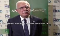 Med 2021, Al-Malki :"L'Italia ora e' centro del mondo, l'iniziativa per due stati lanciata a Roma"
