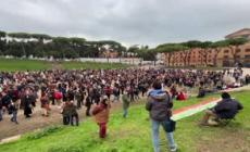 No green pass, Roma: la manifestazione al Circo Massimo