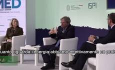 Med 2021, Gentiloni: "Su prezzi energia il  meno 25% di gas dalla Russia e' un grosso problema"