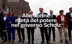 Germania, alle donne meta' del potere nel governo Scholz