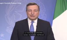 Recovery, Draghi: "Grande scommessa sulle generazioni future"