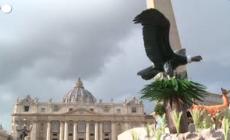 Vaticano, dal Peru' il presepe allestito in piazza San Pietro