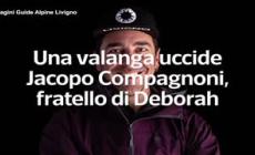 Una valanga uccide Jacopo Compagnoni, fratello di Deborah