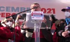Sciopero generale, Landini: "Bonomi triste? Penso alla canzone di Jannacci 'Ho visto un re' "
