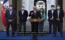 Cile, il presidente uscente si congratula con il neo eletto Gabriel Boric