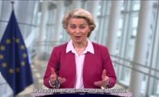 Euro, von der Leyen: "Una valuta potente simbolo di unita'"