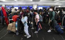 Usa: maltempo e contagi Covid, i voli cancellati salgono a 2.725