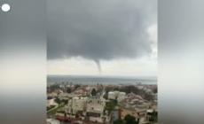 Israele, tromba marina al largo di Ashdod