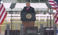 Trump rilancia un anno dopo attacco Capitol : "brogli"