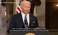 Usa, Biden: "Trump ha impedito un pacifico trasferimento dei poteri"