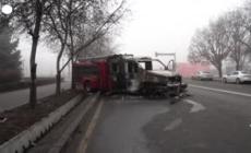 Kazakistan, la citta' di Almaty devastata dopo i violenti disordini