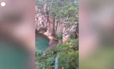 Brasile, roccia cade in un lago: almeno 5 morti e 20 dispersi