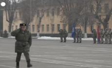 Kazakhstan, la cerimonia per le truppe russe che lasciano il Paese