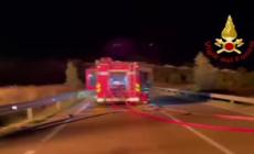 Incendio in un distributore Gpl nel Nuorese, momenti di paura per le alte fiamme