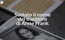 Svelato il nome del traditore di Anne Frank