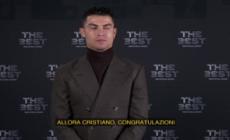 Fifa Awards, riconoscimento speciale per Cristiano Ronaldo: "Senza sacrificio non si ottiene nulla"