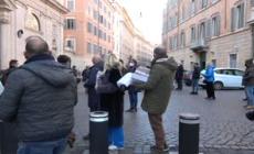 TNI Italia, 14 albergatori in protesta davanti al Senato allontanati dalla polizia