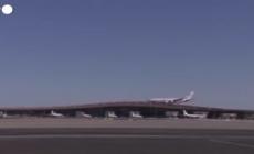 Pechino 2022, lo sbarco in aeroporto di Putin