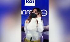 Sanremo, il saluto di Sabrina Ferilli all'ANSA