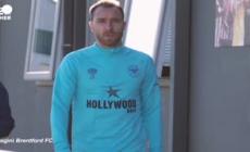 Eriksen, riscaldamento e partitella: primo allenamento con il Brentford