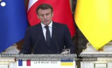 Ucraina, Macron: "Ora e' possibile portare avanti i negoziati con la Russia"