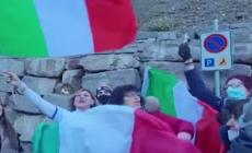 Pechino 2022, festa a Cembra per l'oro di Amos Mosaner