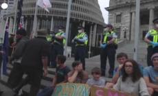 No vax,la protesta dei tir contagia la Nuova Zelanda
