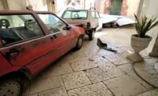 San Severo, senza green pass non puo' entrare in Comune: prende l'auto e sfonda il portone