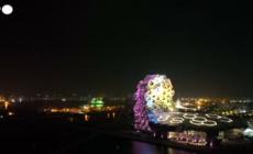 Taiwan, lo spettacolo di luci per il Festival delle lanterne