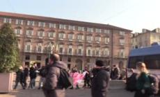 Torino, manifestazione studenti: "Siamo venuti gia' menati"