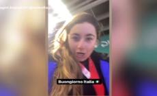 Pechino 2022, l'esultanza di Sofia Goggia: "Ciao fans, argento vivo" - Foto