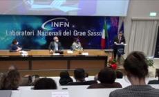 Draghi all'Aquila in visita all'Istituto di Fisica del Gran Sasso