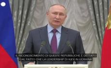 Ucraina, Putin: "Accordi di Minsk non esistono piu'"