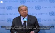 Crisi Ucraina, Guterres: "I principi della Carta Onu non sono un menu' alla carta"