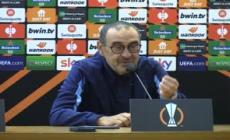 Europa League, Sarri: "Il terreno dell'Olimpico e' uno dei piu' brutti d'Europa"