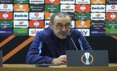 Europa League, Sarri: "C'e' da recriminare, abbiamo giocato piu' che alla pari"