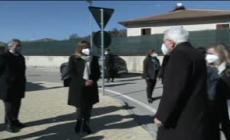 Norcia, Mattarella fra i terremotati