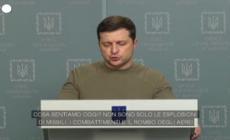 Ucraina, Zelensky: "Da ora nuova cortina di ferro con Mosca"