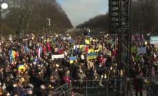 Ucraina, maxi-manifestazione per la pace a Berlino