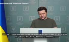 Ucraina, Zelensky: "Scettico sui colloqui ma proviamoci"