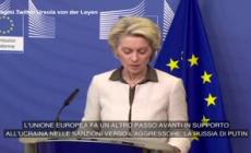 Ucraina, von der Leyen: "Per la prima volta l'Ue finanzia l'acquisto di armi"