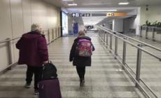 Ucraina, nonna e nipote in fuga: la salvezza a Roma