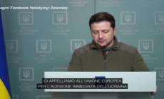Zelensky chiede l'adesione immediata dell'Ucraina nell'Ue