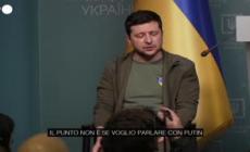 Ucraina, Zelensky: "Io e il mondo intero dobbiamo parlare con Putin"