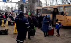 Ucraina,:le immagini da Palanca, al confine con la Moldavia